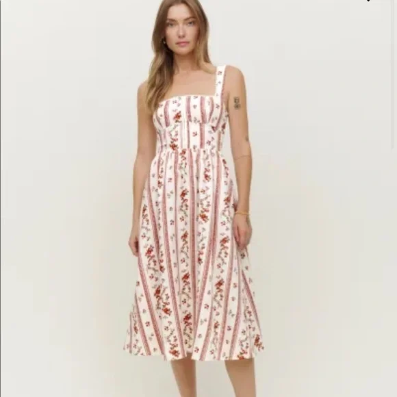 Reformation | Dresses | Reformation Tagliatelle Linen Dress In Vienna | Poshmark Reformation | Dresses | Reformation Tagliatelle Linen Dress In Vienna | Poshmark